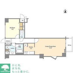 ＭＧ目黒駅前の物件間取画像